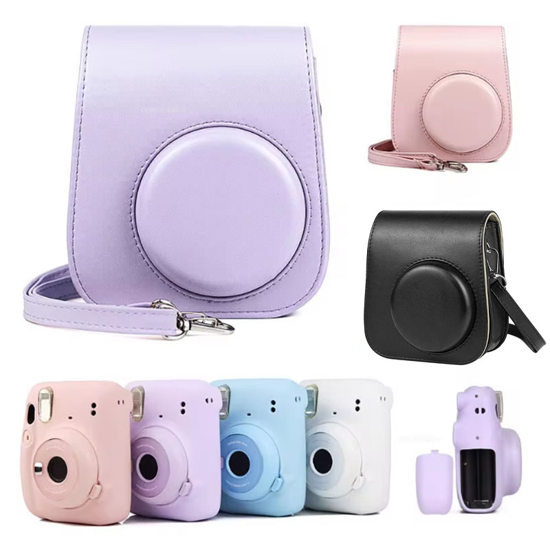 For Fujifilm Film Camera Bag f - Camera Leather Case 评论和价格