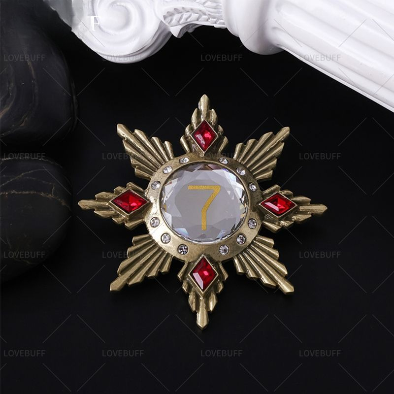 Golden Star Shaped Number 7 Br - Vintage Collectible Clothing 评论和价格