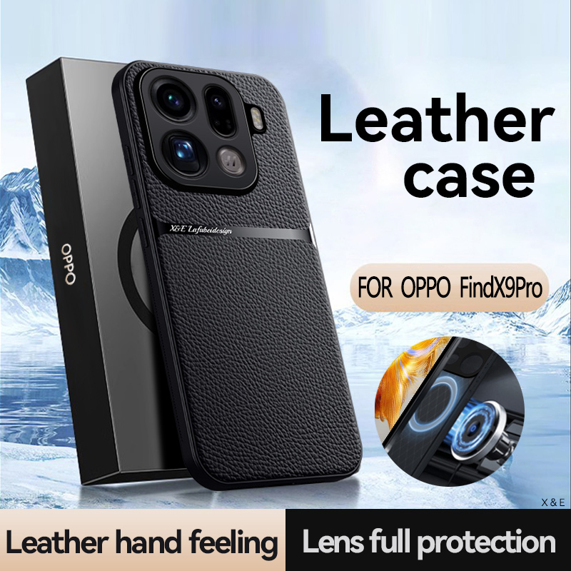 For OPPO Find X9 Pro X9 Case   - Camera Leather Case 评论和价格