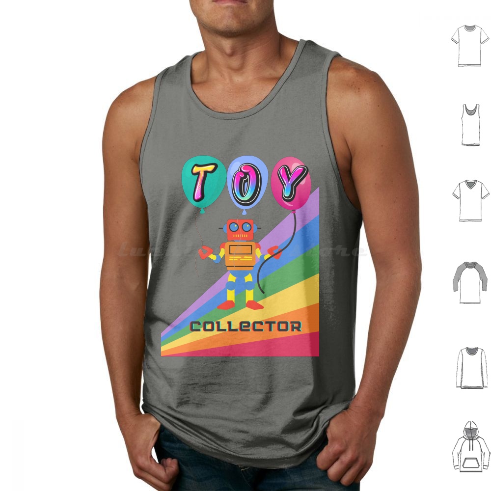 Toy Collector Tank Tops Print  - Vintage And Collectible Toys 评论和价格