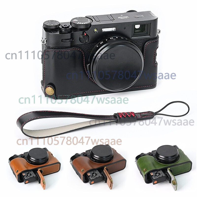 1PCS Leather Half Case for FUJ - Camera Leather Case 评论和价格