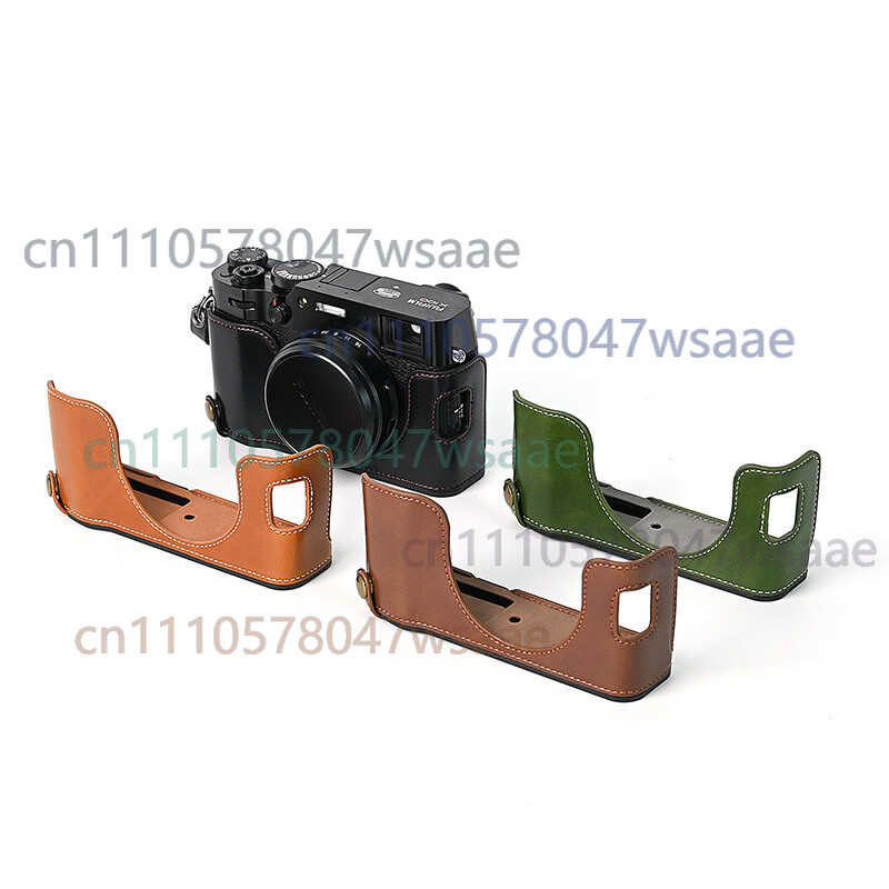 1PCS Leather Half Case for FUJ - Camera Leather Case 评论和价格