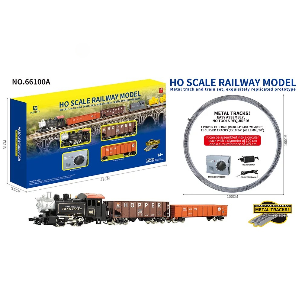 HO Scale Metal Rail Train Mode - Vintage And Collectible Toys 评论和价格