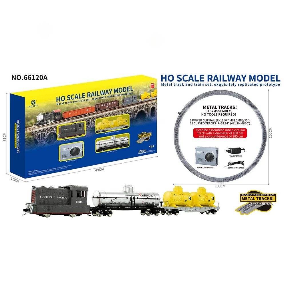 HO Scale Metal Rail Train Mode - Vintage And Collectible Toys 评论和价格