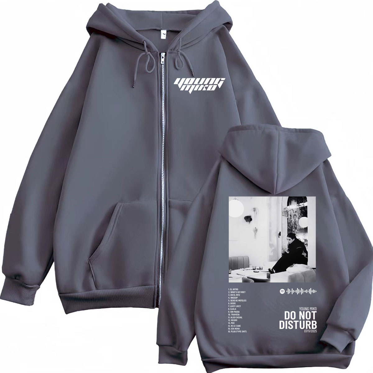 Custom Custom Young Miko Do No - Vintage Zip Hoodie 评论和价格