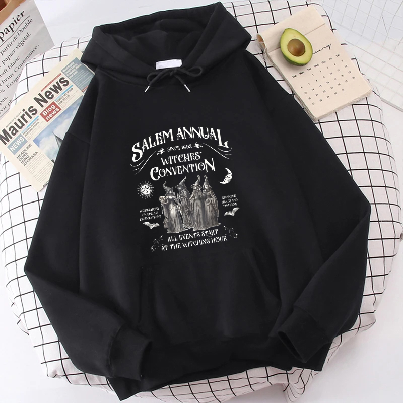 Salem Witch Hoodies for Women  - Vintage Zip Hoodie 评论和价格
