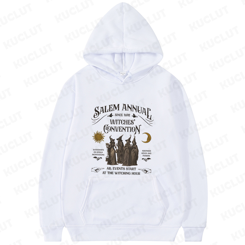 Salem Witch Hoodies for Women  - Vintage Zip Hoodie 评论和价格