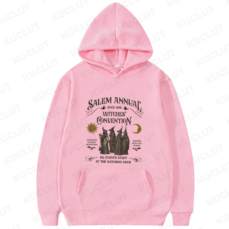 Salem Witch Hoodies for Women  - Vintage Zip Hoodie 评论和价格