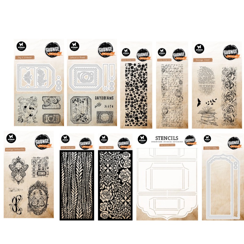 Tag Envelope Grunge Collection - Vintage Collectible Clothing 评论和价格