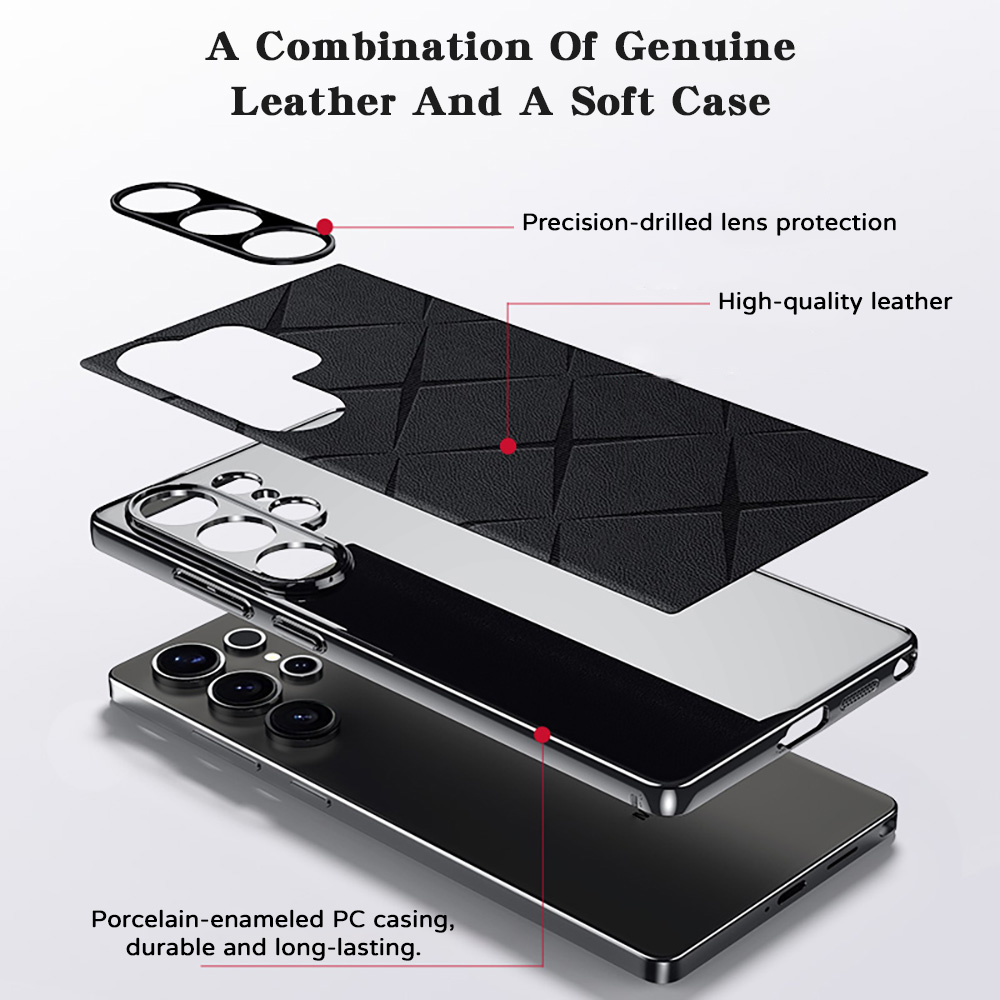 Leather Plating For Samsung S2 - Camera Leather Case 评论和价格