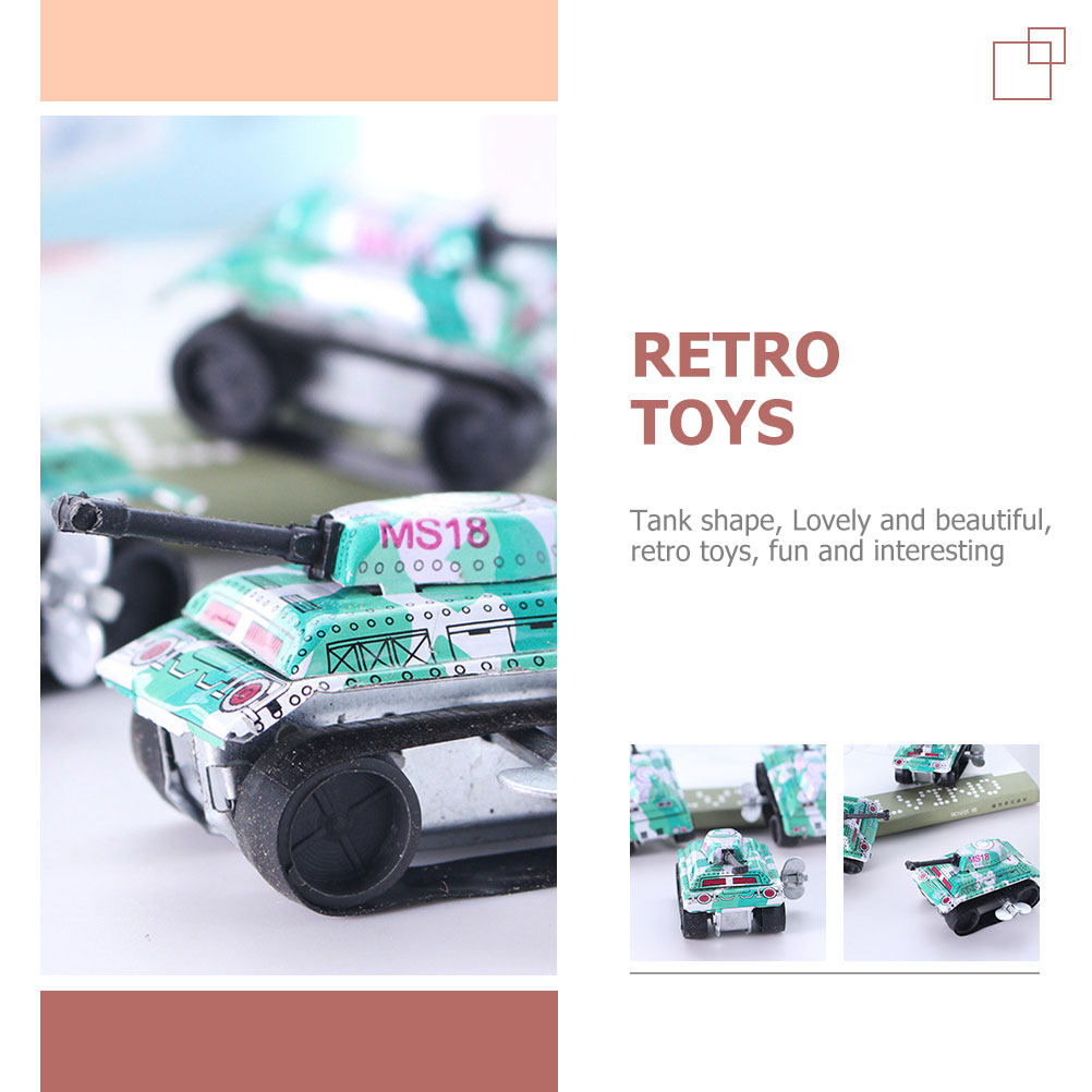 5Pcs Retro Style Iron Wind Up  - Vintage And Collectible Toys 评论和价格