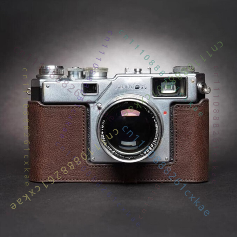 Retro Genuine Leather Half Cam - Camera Leather Case 评论和价格