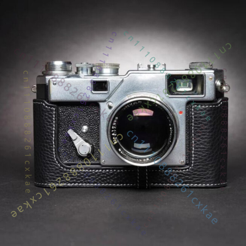 Retro Genuine Leather Half Cam - Camera Leather Case 评论和价格