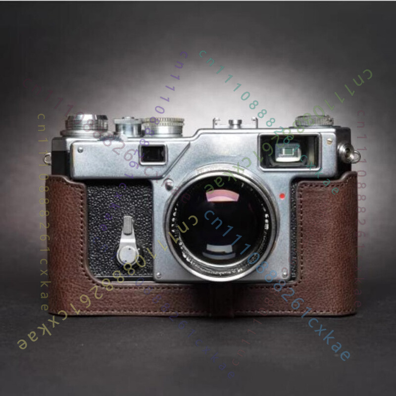 Retro Genuine Leather Half Cam - Camera Leather Case 评论和价格